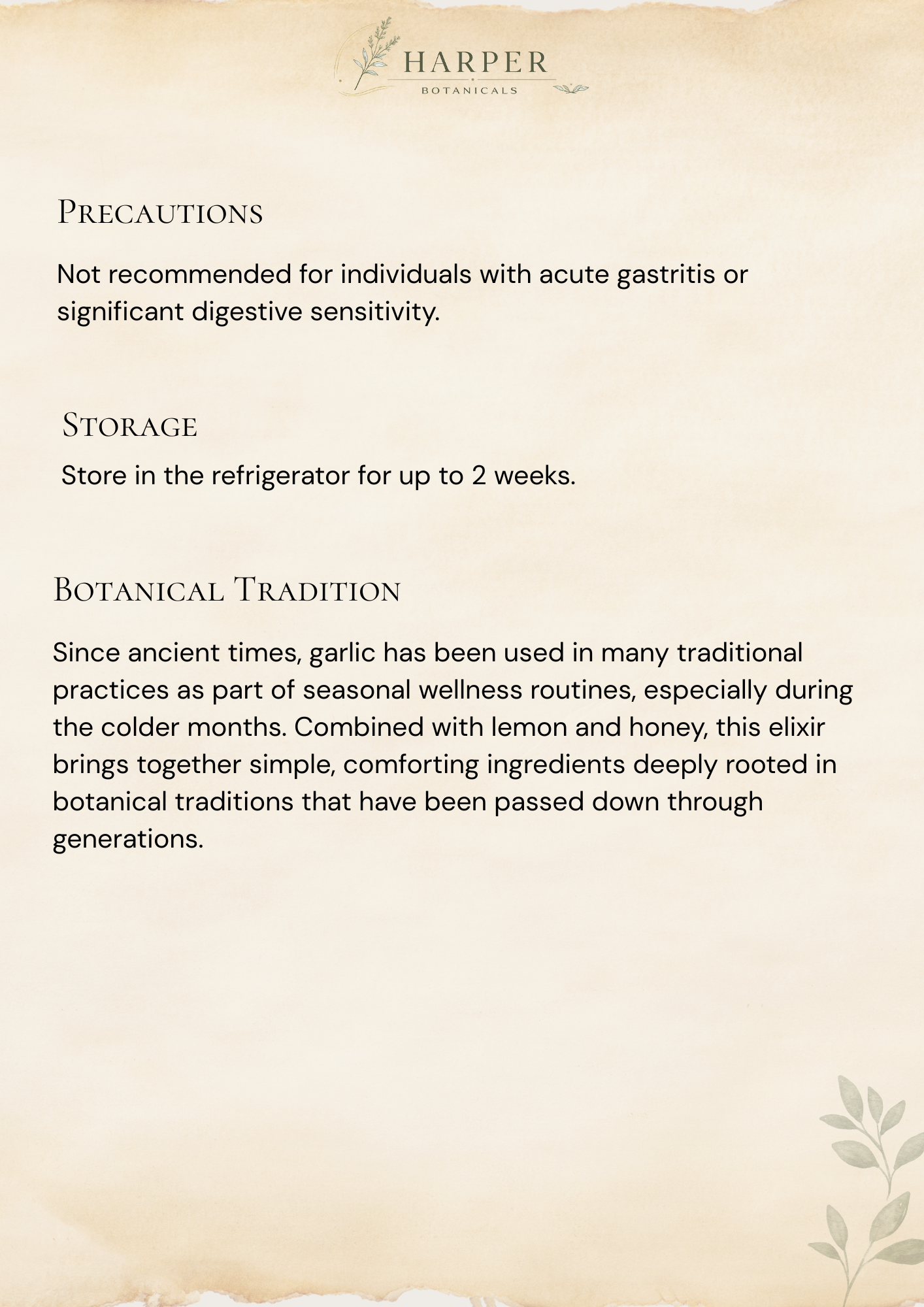 Herbal recipe preview page 2