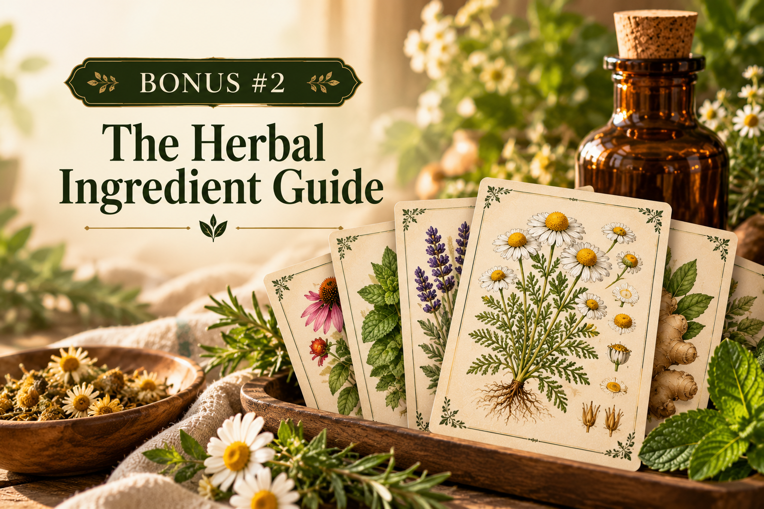 The Herbal Ingredient Guide Mockup