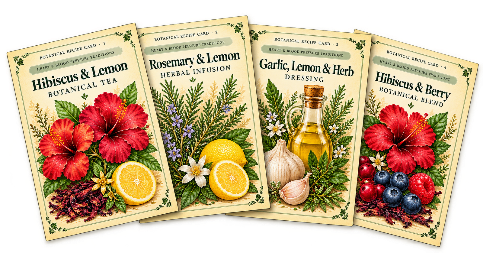 Blood Pressure Wellness Recipe Cards